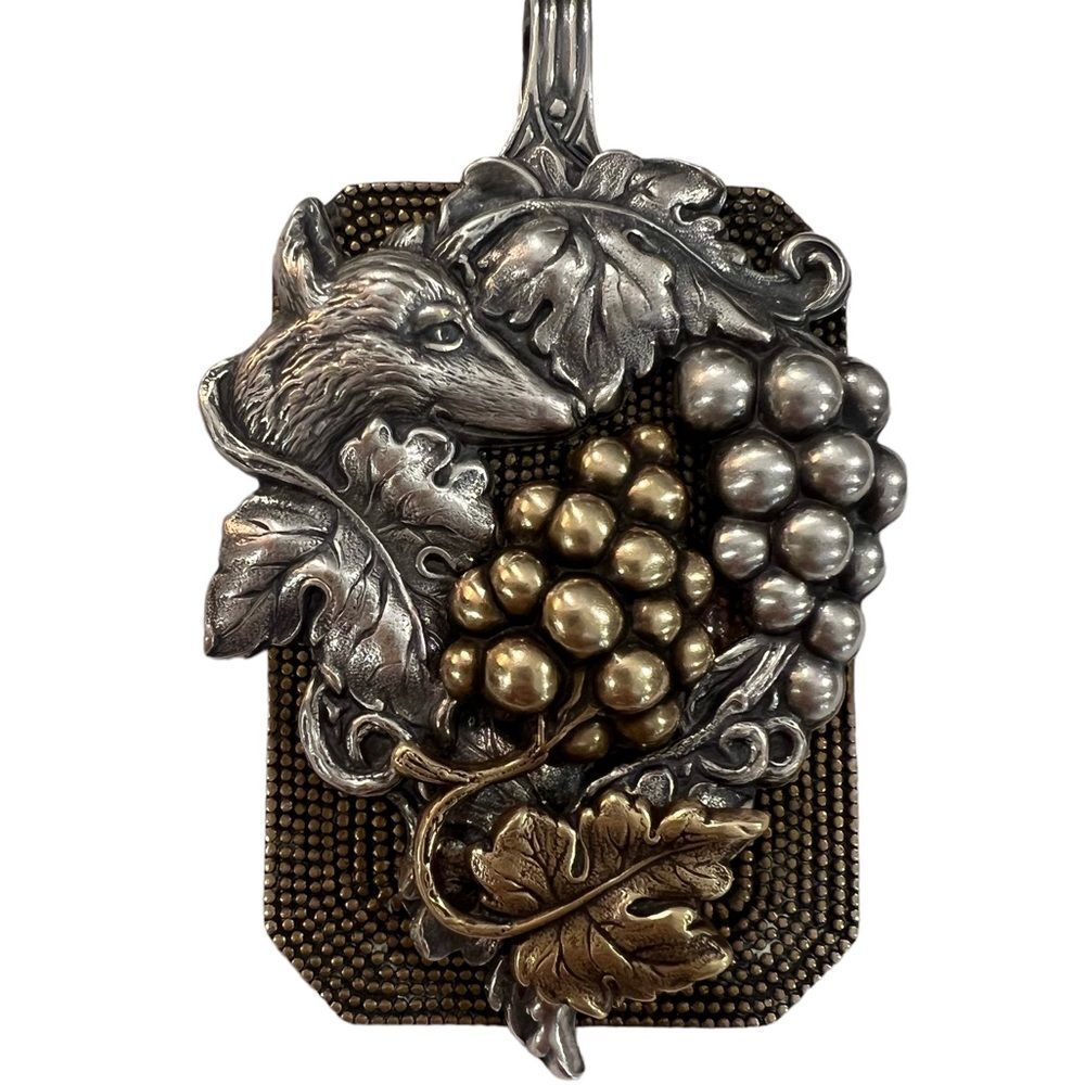Sonja Lea signed necklace pendant vintage